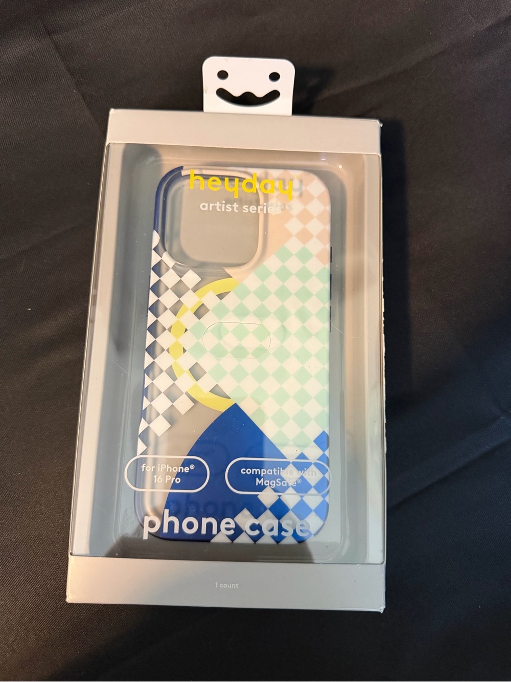 Heyday Artist Series Geometric Style Phone Case for iPhone 16 Pro. NEW